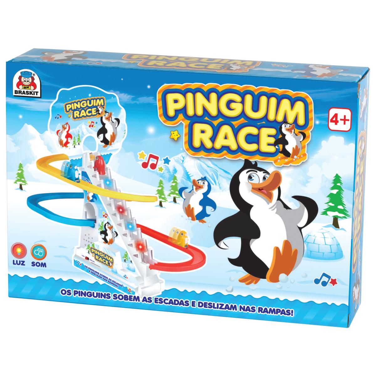Jogo Pinguim Race Braskit - Loja Zuza Brinquedos