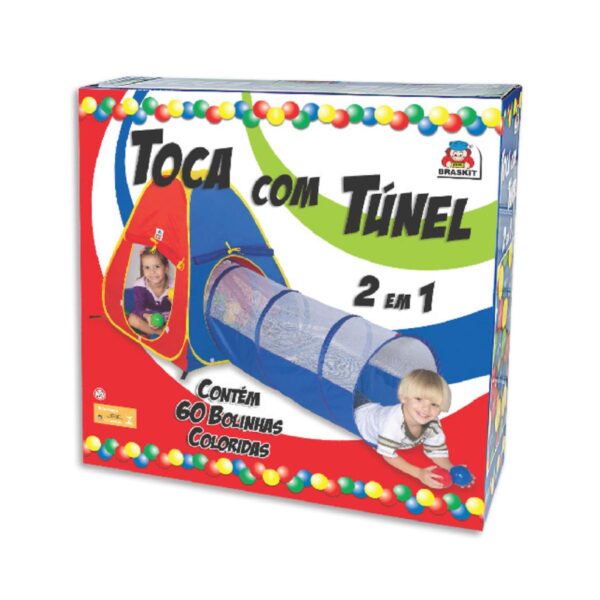 Toca com Túnel 2 em 1