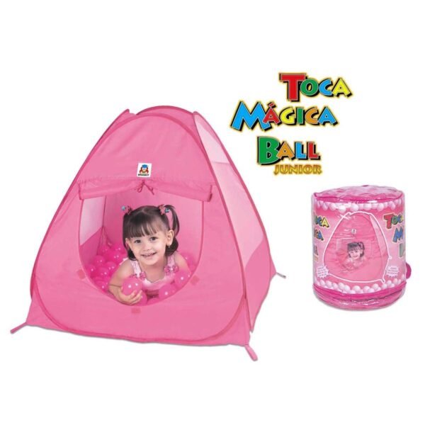 Toca Mágica Ball Junior Rosa (Mochila)