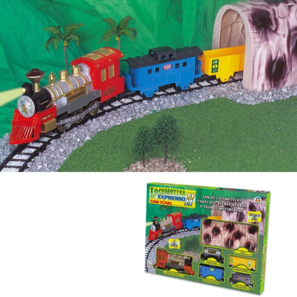 Locomotiva Expresso II com túnel - Imagem 2