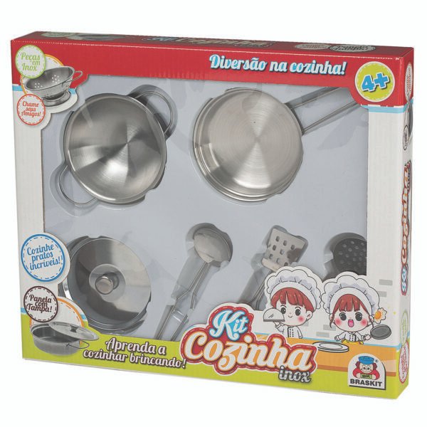 Kit Cozinha Inox Tacho