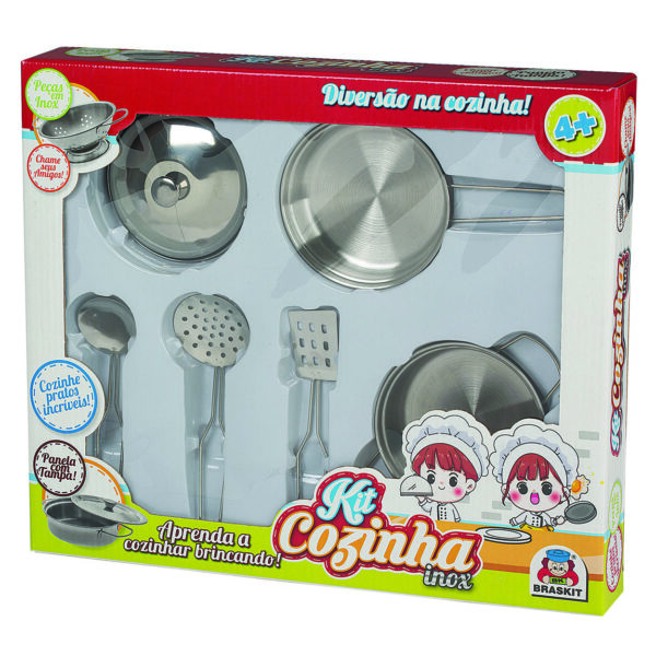 Kit Cozinha Inox Panela